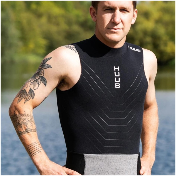 2026 Huub Neopren-vest NEOVEST - Black